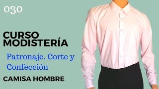 Curso Modistería Trazo Camisa Hombre 1 [upl. by Tigdirb]