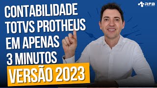 Módulo Contabilidade TOTVS Protheus  2023  SIGACTB [upl. by Lorola]