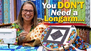 3 Methods to Quilt WITHOUT a Longarm [upl. by Adaj]