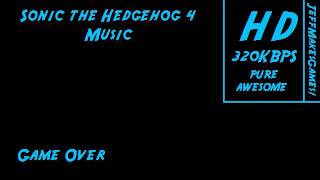 Sonic the Hedgehog 4 Music Wii Version  Game Over [upl. by Philbo]