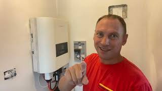 Peimar avvio Fotovoltaico  WiFi con accumulo inverter ibrido 10 kw monofase Tips amp tricks saj [upl. by Meunier216]