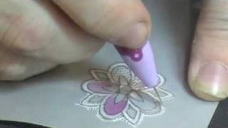 Parchment Crafting with SweetStampscom Rubber Stamps [upl. by Zap991]