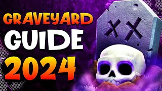 How to Play Graveyard in 2024  Clash Royale [upl. by Ahsinert]