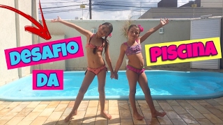 DESAFIO DA PISCINA  LADY GAGA APARECEU [upl. by Naul499]