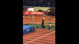 MyKhiyah Williams High Jump Finals High School Divison  Colgate Games 2132016 [upl. by Recha976]