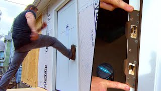 How to Install a ‘Fortress Door’ to Keep Your Home Safe [upl. by Akirdna]