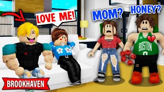 MY MOM IS A CHEATER  Brookhaven RP Mini Movie Roblox [upl. by Docia525]