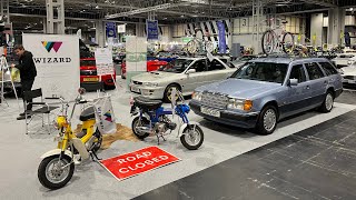 Geoff and Richard do a Car Show  NEC Classic Car Show 2023 Set Up Day [upl. by Repsihw]