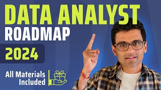 Data Analyst Roadmap 2024  Data Analyst Weekly Study Plan  Free Resources to Become Data Analyst [upl. by Adnawahs684]