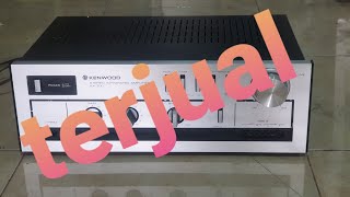 tes power amplifier KENWOOD KA300 vintage made in japan solid state intergrated [upl. by Ysteb]