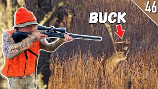 DEER HUNTING the Rut down SOUTH  Muzzleloader Season on PUBLIC LAND [upl. by Enitsud]