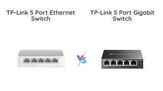 TPLink Fast Ethernet vs Gigabit Switch  Which is the right switch [upl. by Eusoj567]