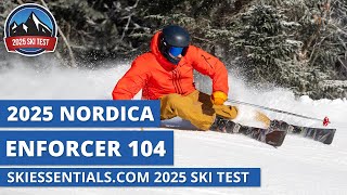 2025 Nordica Enforcer 104  SkiEssentialscom Ski Test Review [upl. by Aer415]