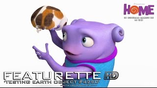 DreamWorks HOME Testing Earth Object 4250 Featurette in HD 1080p [upl. by Tterb]