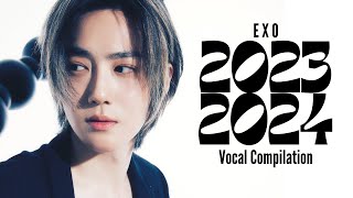 20232024 EXO Vocal Compilation [upl. by Sena206]