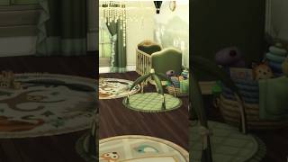 Storybook Nursery  The Sims 4 Room Build  No CC [upl. by Ahsinwad735]