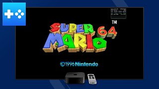 Provenance Emu N64  Super Mario 64  Apple TV 4K 3rd gen Performance [upl. by Cleodel]