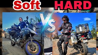 Hard vs Soft Luggage  Panniers Which is Best  Pros and Cons tigerkoul technicaltiger [upl. by Notirb]