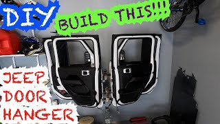 The Best DIY Jeep Door Storage Hanger [upl. by Janel]