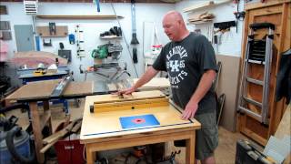 OutfeedAssembly and Now Router Table [upl. by Dorotea]