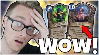 LISTEN CLOSELY CTHUN Resurrect Priest is INSANE  Scholomance Academy  Wild Hearthstone [upl. by Malet]