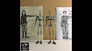 0036 Thomas Stop Motion Puppet  Ball Socket Armature  MOREZMORE [upl. by Harden875]