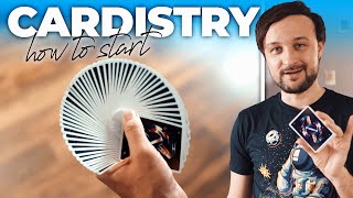 CARDISTRY FOR BEGINNERS how to start basics amp tips [upl. by Dawes771]