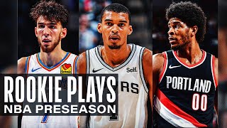 Best Rookie Plays from the 2023 NBA Preseason [upl. by Guillermo184]