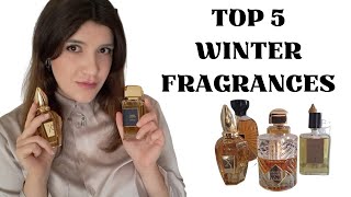 TOP 5 WINTER FRAGRANCES ✨ [upl. by Xanthus]