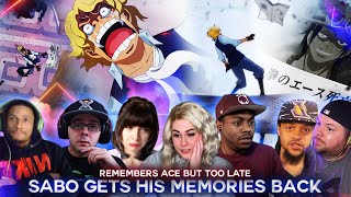 Sabo Regains His Memories  Remembers Ace  Reaction Mashup [upl. by Annis]