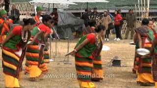 DimasaKachari women dance troupe performing Plate Dance [upl. by Linden]