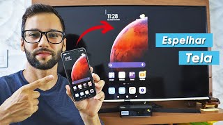 COMO ESPELHAR O CELULAR NA TV  FÁCIL E RÁPIDO [upl. by Mont547]