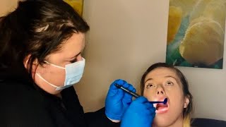 ASMR Real Person Dental Visit  Exam Inspection [upl. by Giusto]