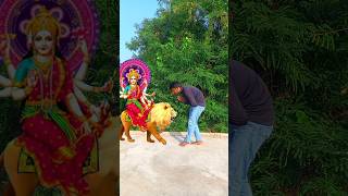 🔥Matarani ma Durga puja shorts vfxnandkishoryt [upl. by Amikahs272]