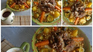 Algerian couscous  Couscous Algerien Part 2  Partie 2 [upl. by Lennox506]