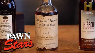 Pawn Stars Do America 23000 for PRESCRIPTION Whiskey Bottles Season 2 [upl. by Yrevi617]