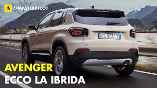 Jeep AVENGER eHybrid 2024  L’ibrida é anche AUTOMATICA Da 26000 euro [upl. by Elwira979]