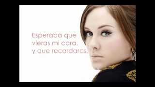 Adele  Someone Like You  letra en espanol [upl. by Avalsorim]