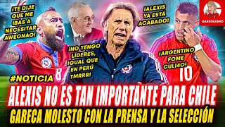 GARECA RENIEGA DE JUGADORES DE CHILE por falta de LIDERAZGO y RECUERDA A GUERRERO [upl. by Sandry298]