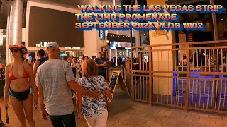 WALKING THE LAS VEGAS STRIP SEPTEMBER 2024 EVENING SCENES VLOG 1002 [upl. by Ardnic]