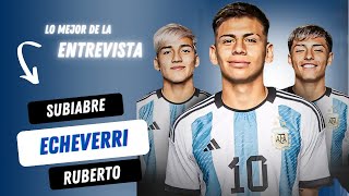 IMPERDIBLE ENTREVISTA A ECHEVERRI RUBERTO e SUBIABRE echeverriskills [upl. by Ardnuyek]