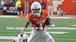 WILL BROWNS TRADE UP FOR WR IN NFL DRAFT  The Daily Grossi [upl. by Halilad]