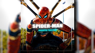 SPIDERMAN  NO WAY HOME  4K60FPS TWIXTOR  FREE CLIPS [upl. by Nosnaj]