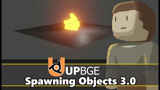 How to use Collections to Spawn Objects in upbge 03 [upl. by Nawek]