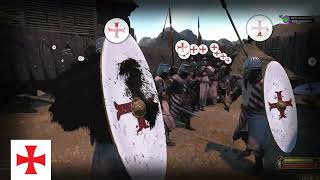 KNIGHTS TEMPLAR amp KNIGHTS HOSPITALLER IN PERSISTENT BANNERLORD EU DEUS VULT COLLABORATION [upl. by Uahc]