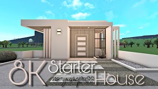 BLOXBURG 8K STARTER HOUSE  NOGAMEPASS [upl. by Lowrie]