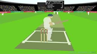 nPower Test Series Flash Cricket Gameplay [upl. by Ellennej]