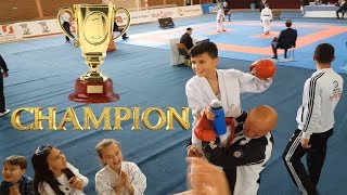 Hamza u bë kampion i Kosoves ne karate  VLOG [upl. by Attenal592]