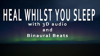 Guided Meditation for Sleep and Healing with Binaural Beats and 3D sounds [upl. by Ecnarwal]