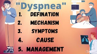 What is Dyspnea  dyspnoea shortness of breath or breathlessness or breathing disorder [upl. by Hterrag403]